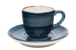 Zestaw morska filiżanka do espresso kamionka bel rustic kera