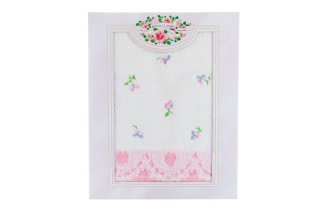 Ekskluzywny różowy ręcznik z bawełny chłonny miękki do rąk