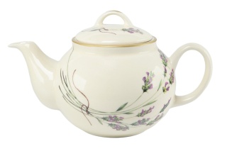 Imbryk dzbanek do herbaty Mieroszów lawenda