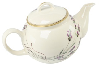 Imbryk dzbanek do herbaty Mieroszów lawenda