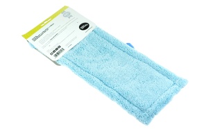 Zapas do mopa płaskiego z mikrofibry niebieski strong