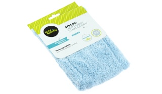 Zapas do mopa płaskiego z mikrofibry niebieski strong