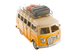 Replika bus żółty zabytkowy kolekcja auto samochód busik