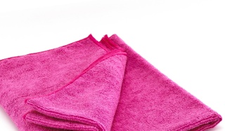 Ścierka do podłogi z mikrofibry bez smug plam 80x60 cm róż