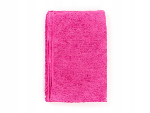 Ścierka do podłogi z mikrofibry bez smug plam 80x60 cm róż