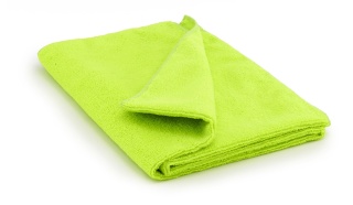 Ścierka do dużych powierzchni z mikrofibry 80x60 cm zielona