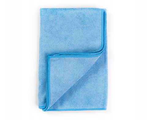 Ścierka do podłogi z mikrofibry bez smug 80x60 cm niebieska