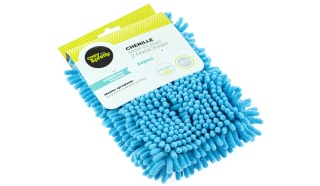 Zapas do mopa płaskiego z mikrofibry niebieski chenille