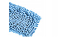 Zapas do mopa płaskiego z mikrofibry niebieski chenille