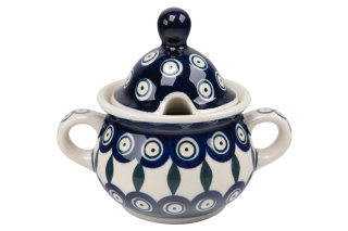 Cukiernica z ceramiki Bolesławiec oryginalny klasyczny