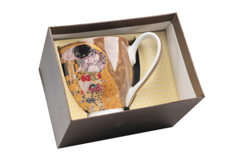 Duży kubek na nożce pocałunek Queen Isabell