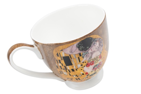 Duży kubek na nożce pocałunek Queen Isabell