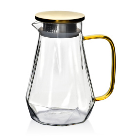 Duży szklany dzbanek z filtrem czajnik 1,4 l do wody peter