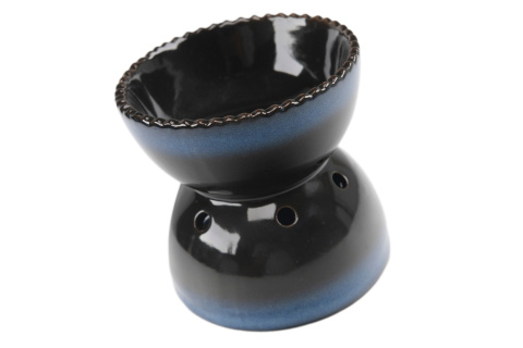 Kominek na wosk olejek zapachowy kolor niebieski