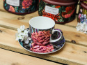 Zestaw filiżanka do kawy kwiaty Carmani floral story prezent