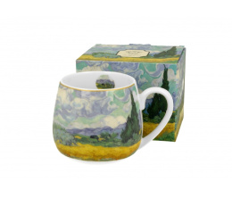 Kubek baryłka do herbaty Van Gogh Wheat Field na urodziny