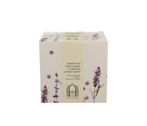 Kubek kubas w pudełku classic lavender na urodziny lawenda