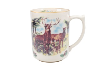 Ogromny kubek dla leśniczego z motywem stada