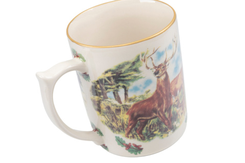 Ogromny kubek dla leśniczego z motywem stada