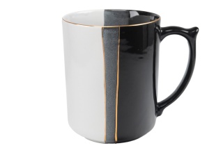 Ogromny kubek biało czarny trio Mieroszów