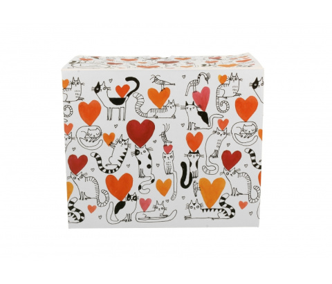 Wielki kubek kubas jumbo na urodziny xxl koci świat serca