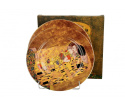 Komplet dwa talerze deserowe porcelana Klimt Pocałunek
