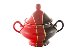 CUKIERNICA TRIO MIEROSZÓW CZERWONO CZARNA POLSKA