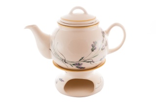 DZBANEK Z PODGRZEWACZEM SITKO 1L LAWENDA MIEROSZÓW