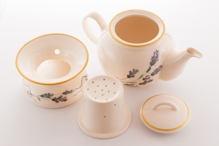 DZBANEK Z PODGRZEWACZEM SITKO 1L LAWENDA MIEROSZÓW