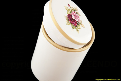 MAŁY POJEMNIK NA MAJERANEK RÓŻA MIEROSZÓW KUCHENNY