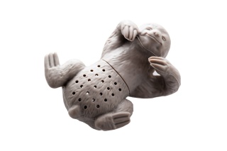 SITKO DO HERBATY ZAPARZACZ SILIKONOWY LENIWIEC