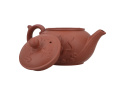 Brązowy dzbanek czajnik do herbaty kawy 0,55 l ceramiczny