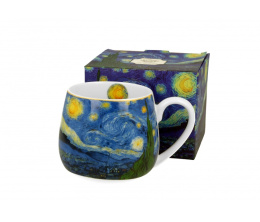 Kubek baryłka do herbaty Van Gogh Gwiaździsta noc prezent