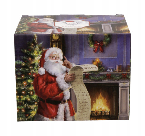 Kubek baryłka do herbaty kawy santa mikołaj urodziny święta