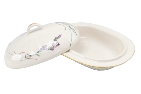 MASELNICA NA MASŁO LAWENDA MIEROSZÓW CERAMIKA