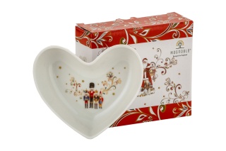 Miska miseczka serce porcelanowa święta dziadek magnoble