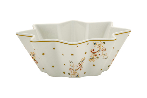 Salaterka świąteczna miska na ciastka dziadek do orzechów