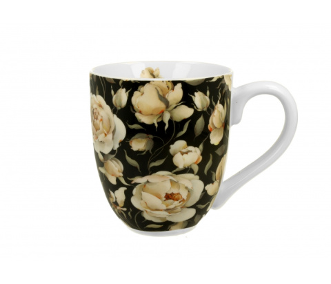 Wielki kubek kubas jumbo na prezent xxl english roses black