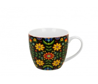 Duży kubek do herbaty kawy na prezent merida black obwoluta