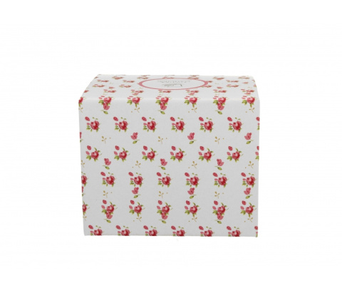 Kubek baryłka do herbaty retro Eleni róźyczki na urodziny