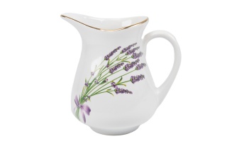 Mlecznik lawenda Mieroszów ceramika biała