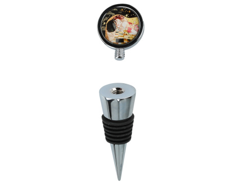 Korek do wina do butelek Pocałunek Klimt Carmani zatyczka