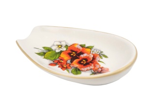 Podstawka pod łyżkę do kuchni Mieroszów bratki