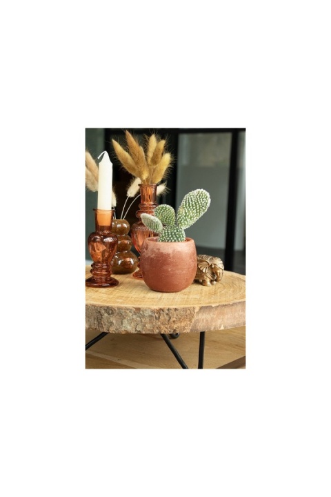 Aromatyczna osłonka miseczka kula na kwiaty amber na led