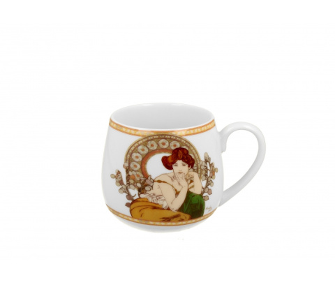 Zestaw kubek baryłka zaparzacz filtr Mucha Topaz na prezent