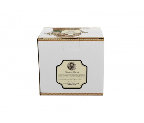 Zestaw kubek baryłka zaparzacz filtr Mucha Topaz na prezent