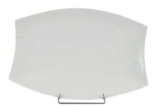 Półmisek serwis obiadowy white biały talerz II gatunek