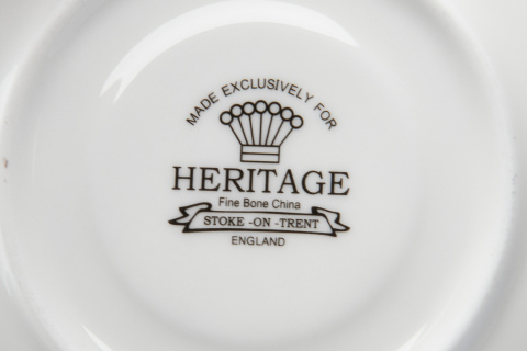 Duża filiżanka porcelanowa angielska jumbo ptaki