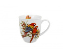 Duży kubek do herbaty na prezent papuga ara ptasi świat ptak