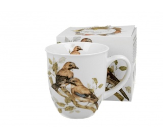 Duży kubek do kawy na urodziny sójki zwyczajne ptasi świat